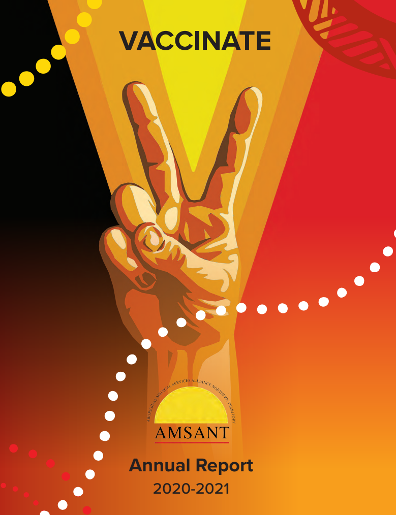 AMSANT Annual Report 2020-2021 cover