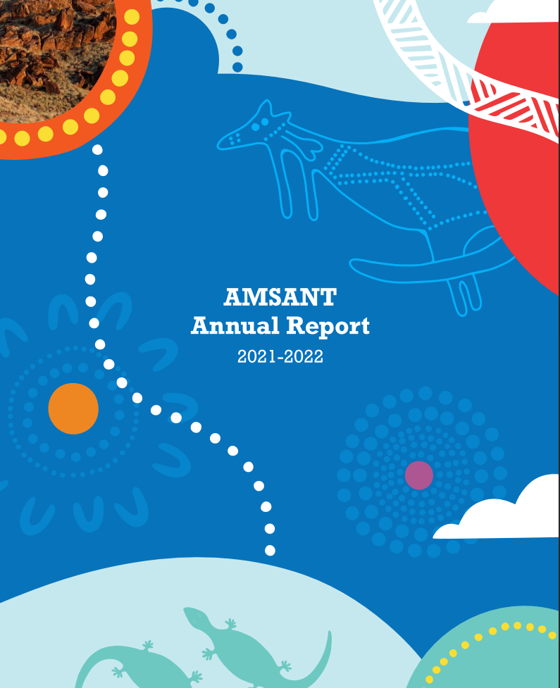 AMSANT Annual Report 2021-2022 cover