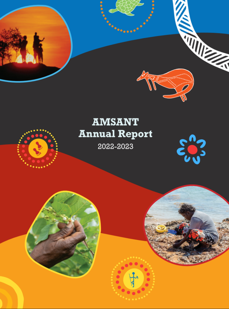 AMSANT Annual Report 2022-2023 cover