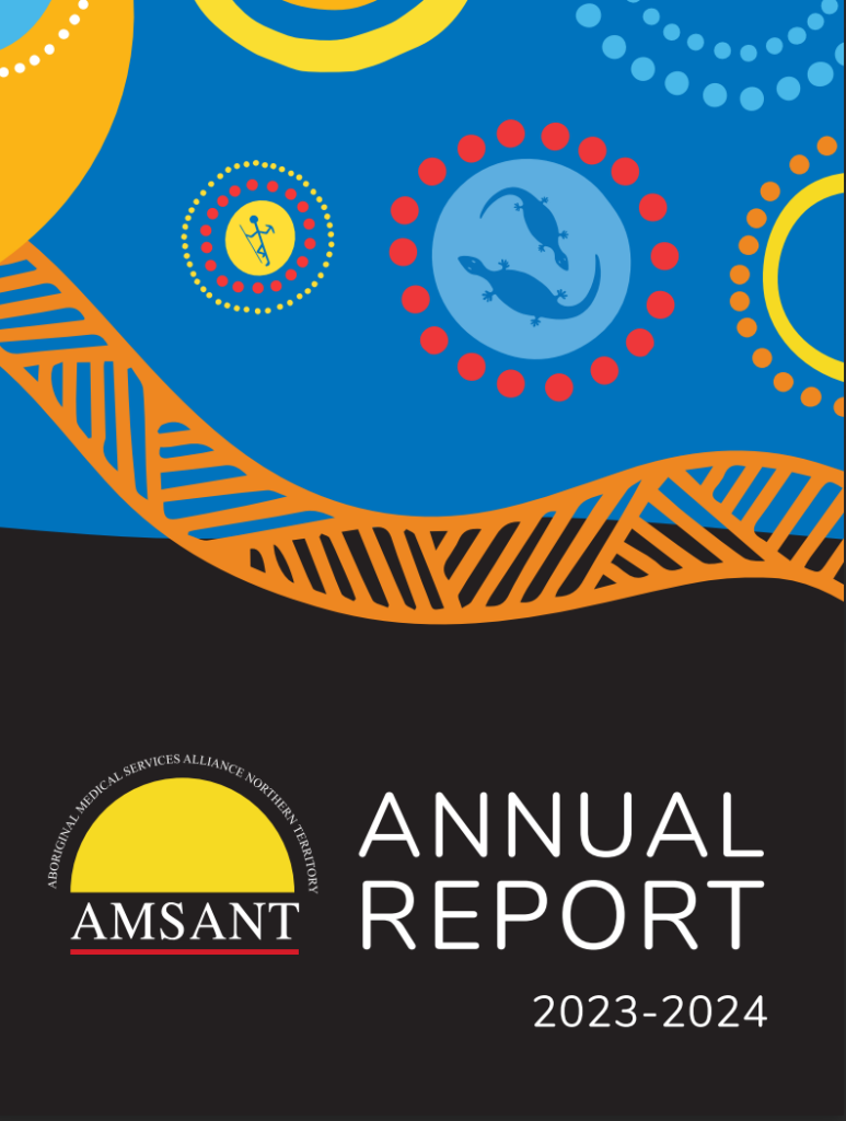 AMSANT Annual Report 2023-2024 cover