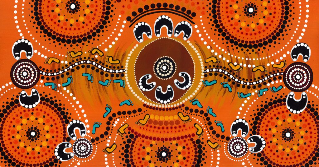 Looking After Feet_ art work credit_Central Australian Aboriginal Congress